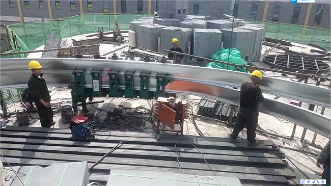 河北4座6000噸螺旋鋼板倉項(xiàng)目施工進(jìn)度